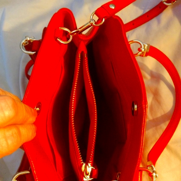 Coach Red leather purse - Picture 5 of 9